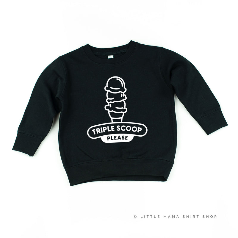 TRIPLE SCOOP PLEASE - Child Sweater