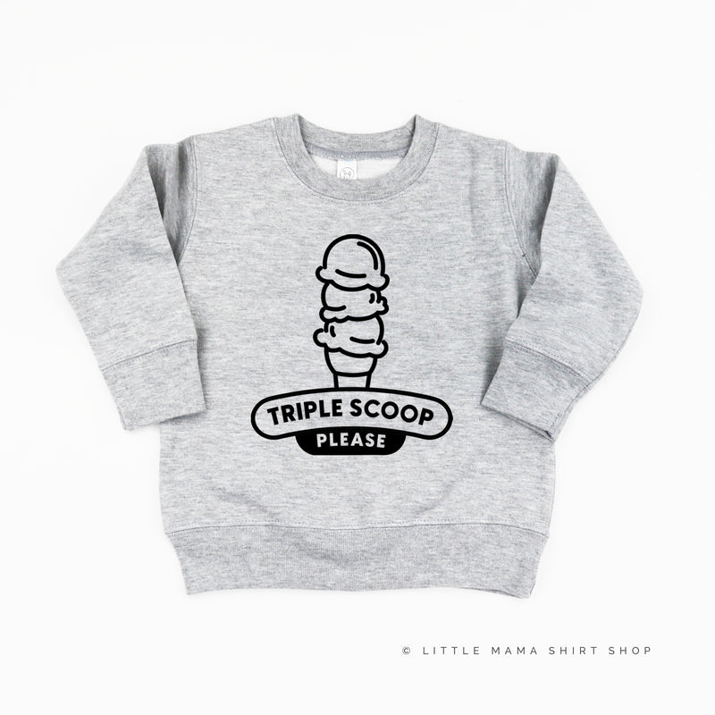 TRIPLE SCOOP PLEASE - Child Sweater