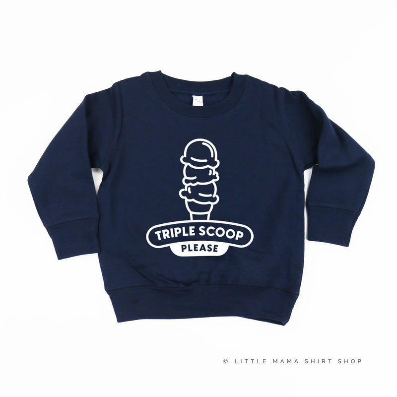 TRIPLE SCOOP PLEASE - Child Sweater