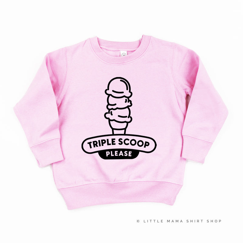 TRIPLE SCOOP PLEASE - Child Sweater