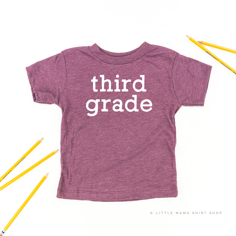 Third Grade - Short Sleeve Child Shirt
