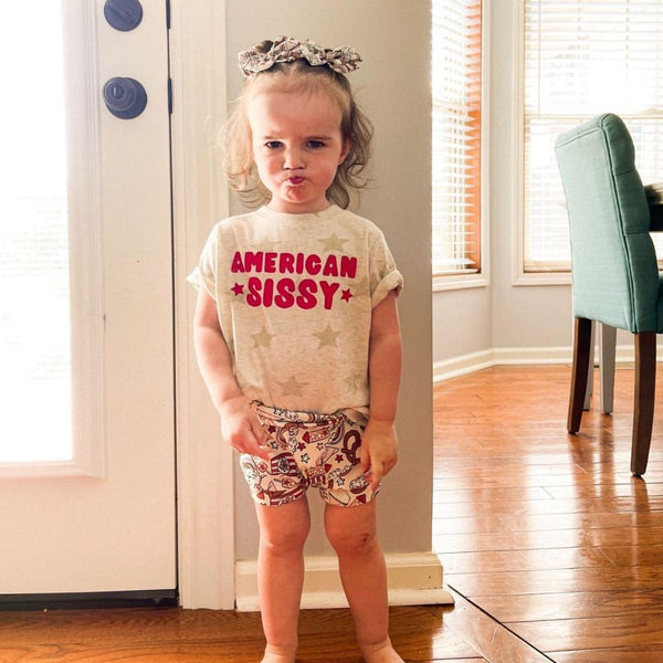 AMERICAN SISSY - Short Sleeve STAR Child Shirt