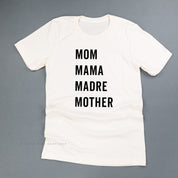 Mom Mama Madre Mother - Basics Collection - Unisex Tee Little Mama Shirt Shop