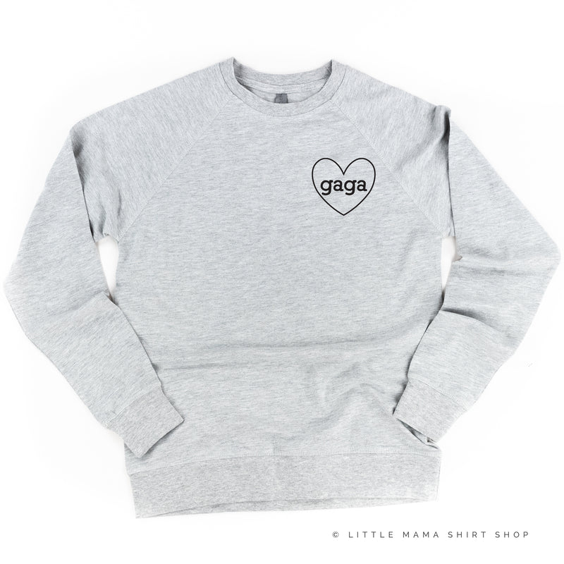 Gaga - Heart Around ﻿- Lightweight Pullover Sweater