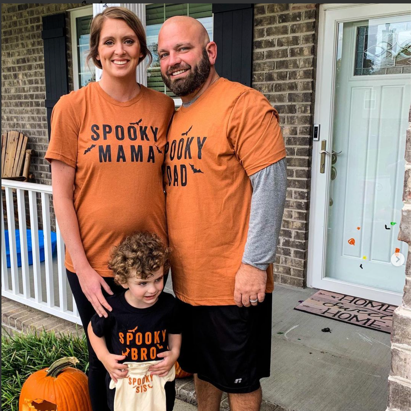 SPOOKY BRO - Short Sleeve Child Shirt Little Mama Shirt Shop
