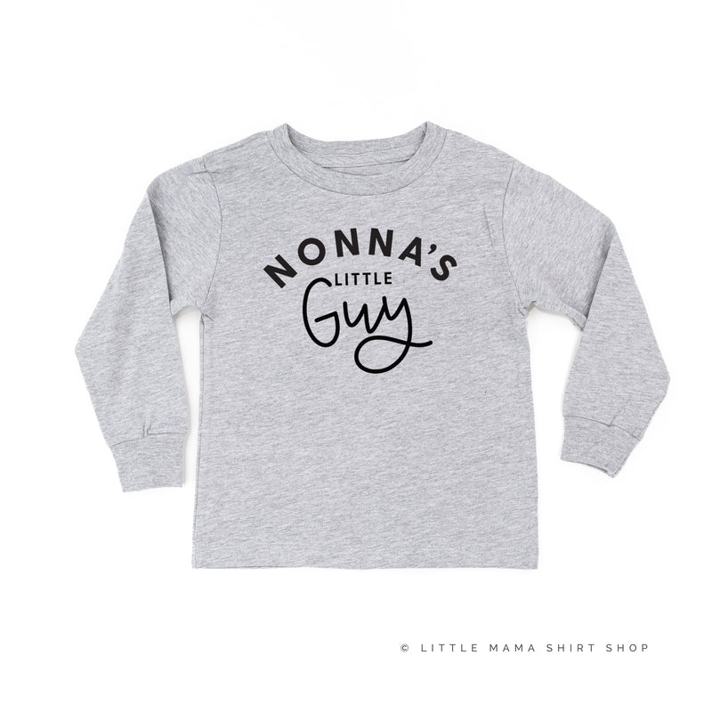 Nonna's Little Guy - Long Sleeve Child Shirt