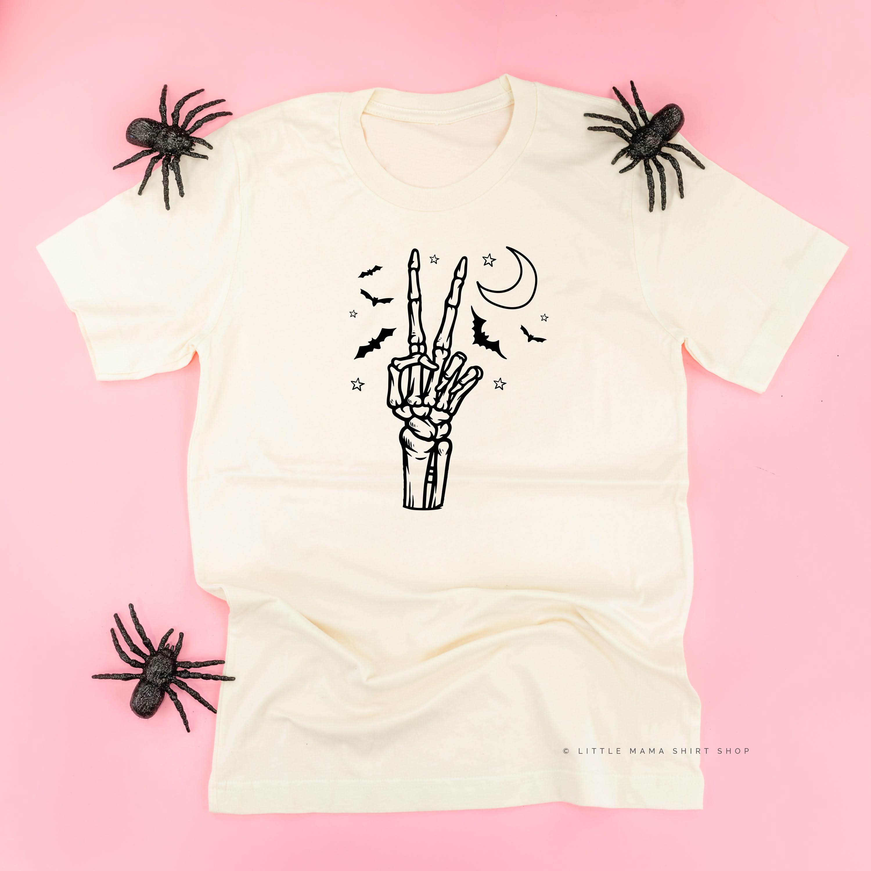 Peace - Skeleton - Unisex Tee Little Mama Shirt Shop