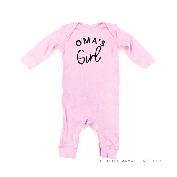 Oma's Girl - One Piece Baby Sleeper