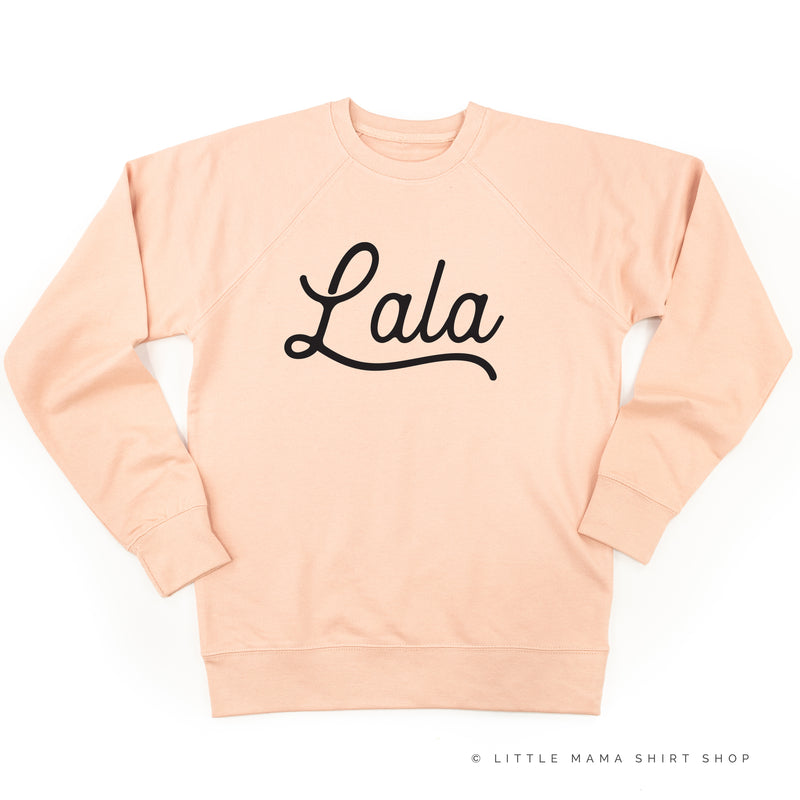 Lala - Script ﻿- Lightweight Pullover Sweater