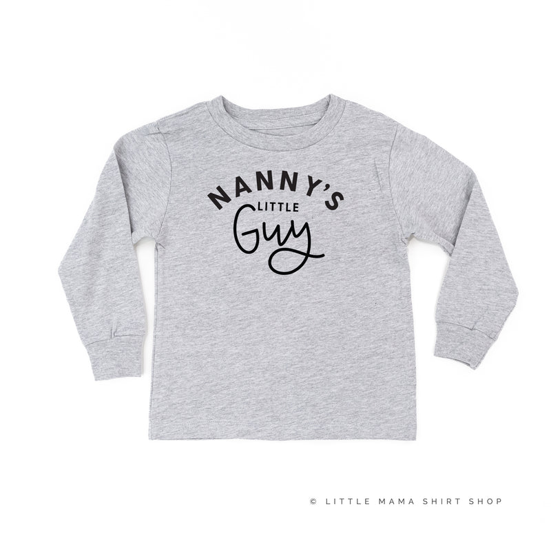 Nanny's Little Guy - Long Sleeve Child Shirt
