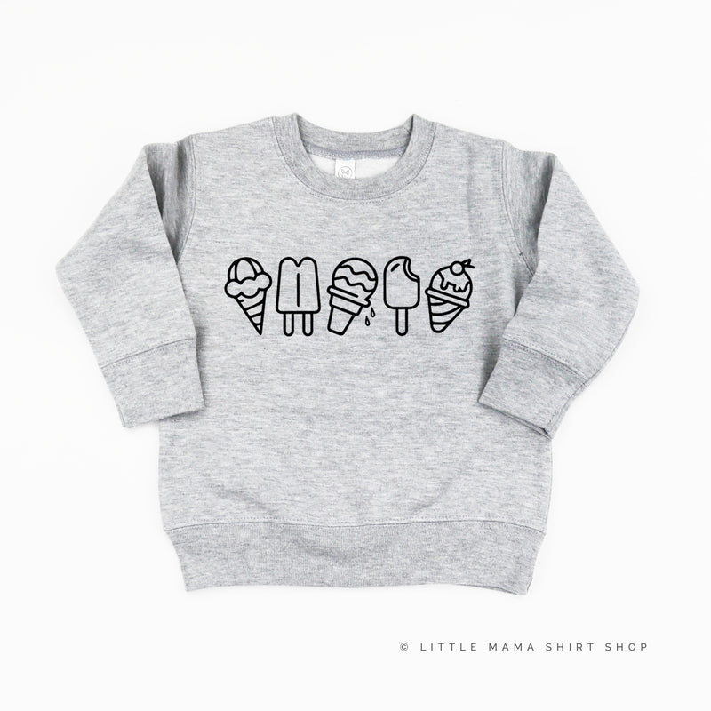 5 ACROSS ICE CREAM - Child Sweater
