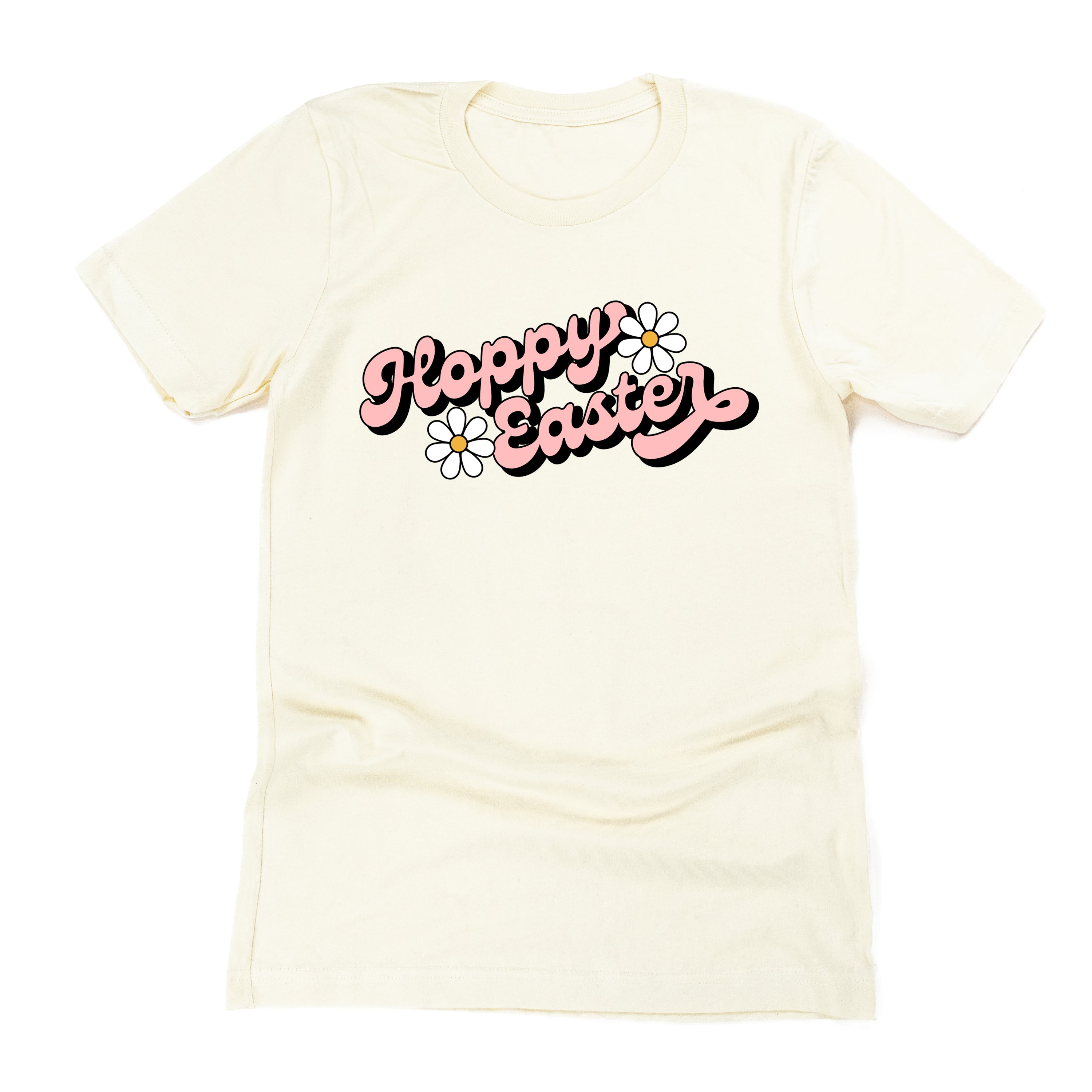Hoppy Easter - Daisies - Unisex Tee Little Mama Shirt Shop