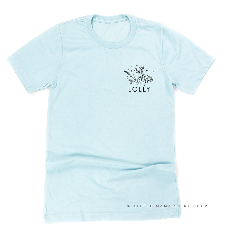 LOLLY - Bouquet - Pocket Size ﻿- Unisex Tee