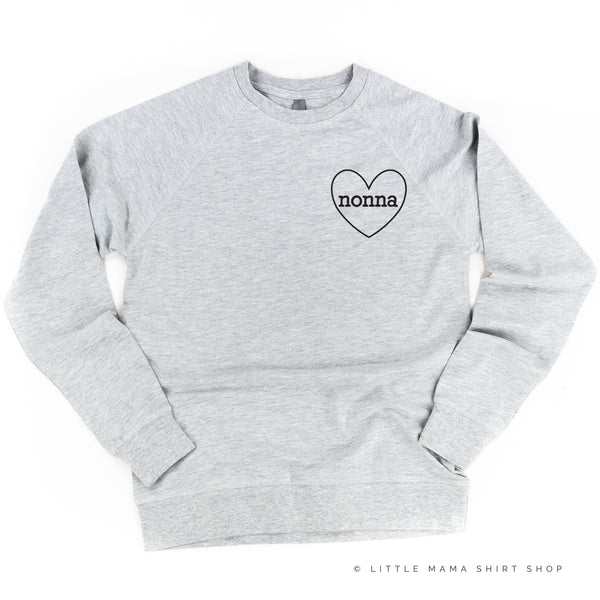 Nonna - Heart Around ﻿- Lightweight Pullover Sweater