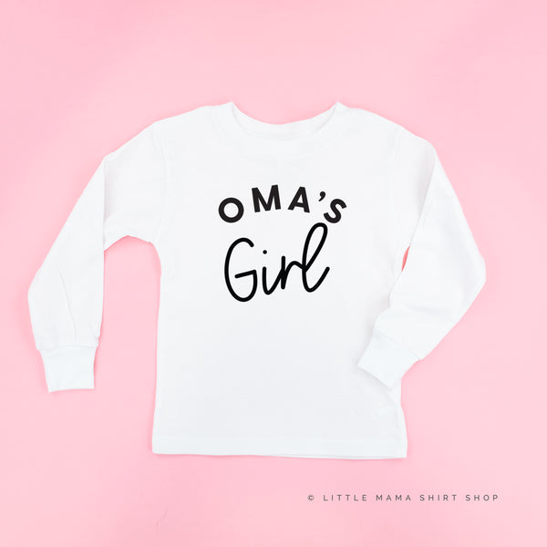 Oma's Girl - Long Sleeve Child Shirt