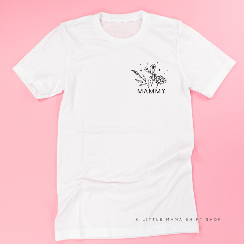 MAMMY - Bouquet - Pocket Size ﻿- Unisex Tee