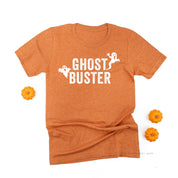 Who Ya Gonna Call? (On Back) - Ghost Buster (On Front) - Unisex Tee Little Mama Shirt Shop