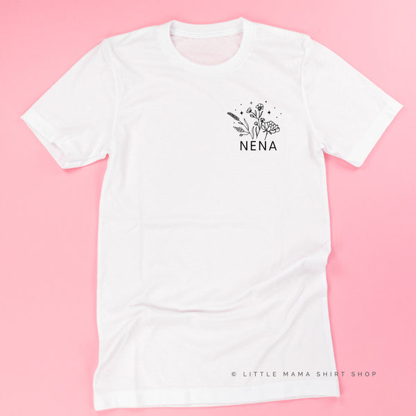 NENA - Bouquet - Pocket Size ﻿- Unisex Tee