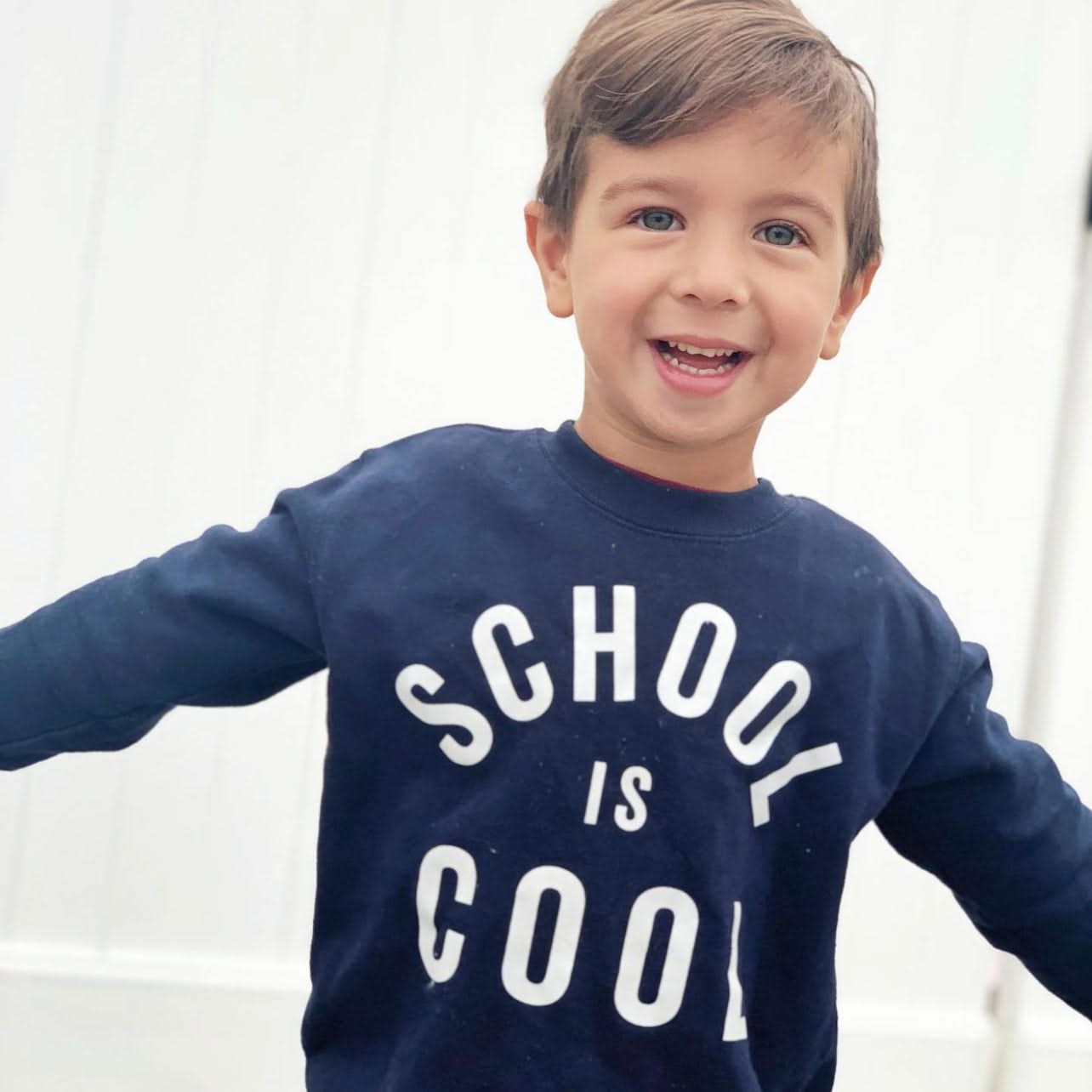 School is Cool - Child Sweater Little Mama Shirt Shop