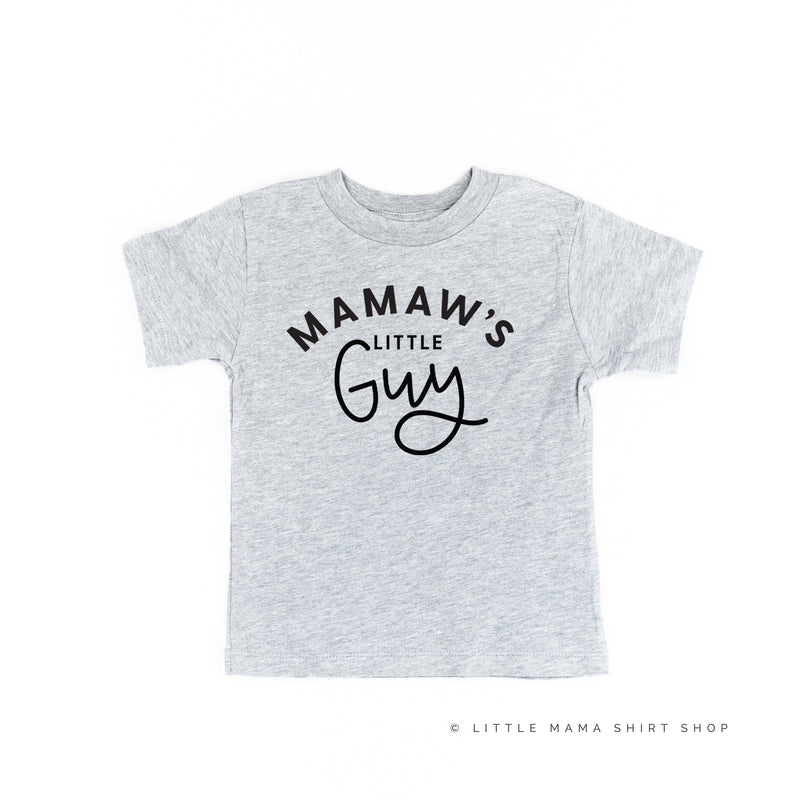 Mamaw's Little Guy - Short Sleeve Child Shirt