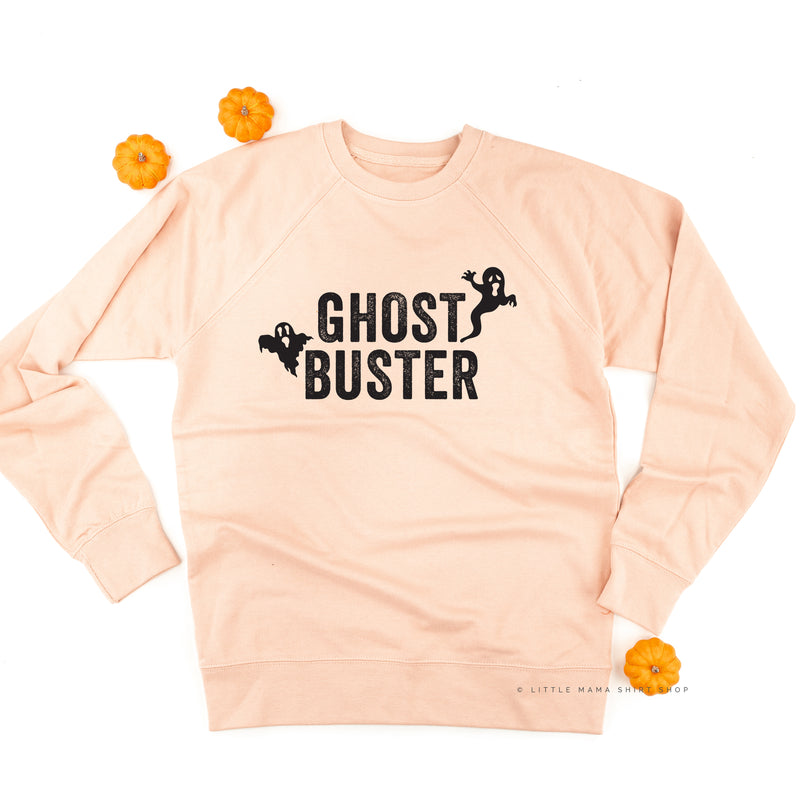 Who Ya Gonna Call? (On Back) - Ghost Buster (On Front) - Lightweight Pullover Sweater