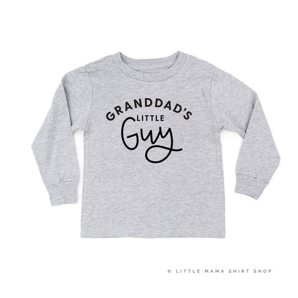 Granddad's Little Guy - Long Sleeve Child Shirt