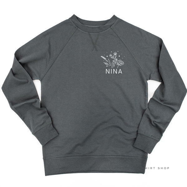 NINA - Bouquet - Pocket Size ﻿- Lightweight Pullover Sweater