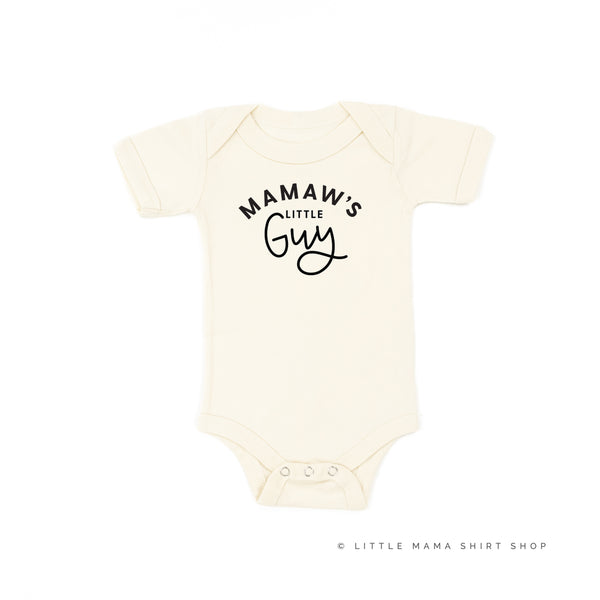 Mamaw's Little Guy - Short Sleeve Child Shirt
