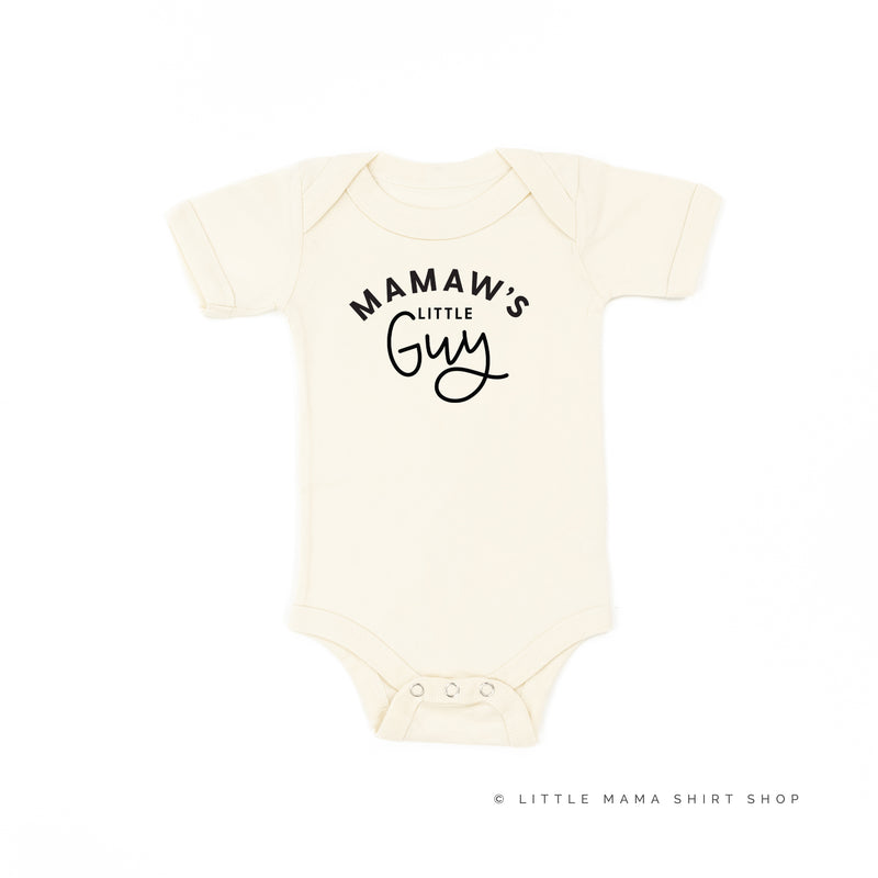 Mamaw's Little Guy - Short Sleeve Child Shirt