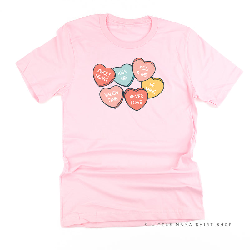 Conversation Hearts - Unisex Tee