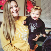 Peace - Skeleton - Child Sweater Little Mama Shirt Shop