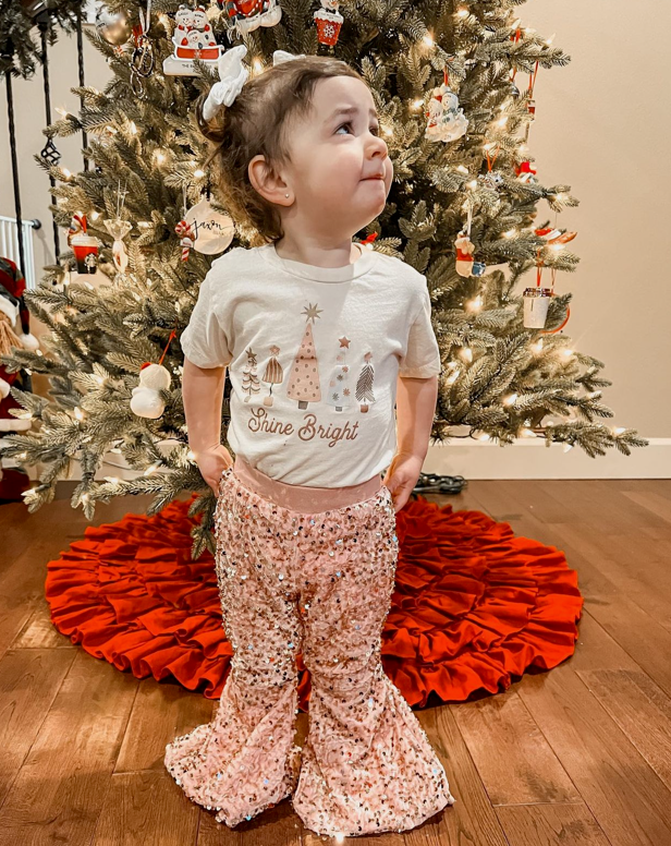 Sequin Bell Bottoms - Infant and Child Sizes