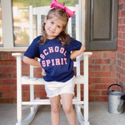School Spirit - Short Sleeve Child Shirt Little Mama Shirt Shop