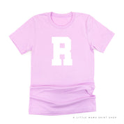 VARSITY INITIALS - Unisex Tee Little Mama Shirt Shop