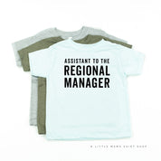 Assistant to the Regional Manager - Child Shirt Little Mama Shirt Shop