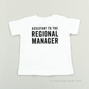 Assistant to the Regional Manager - Child Shirt Little Mama Shirt Shop