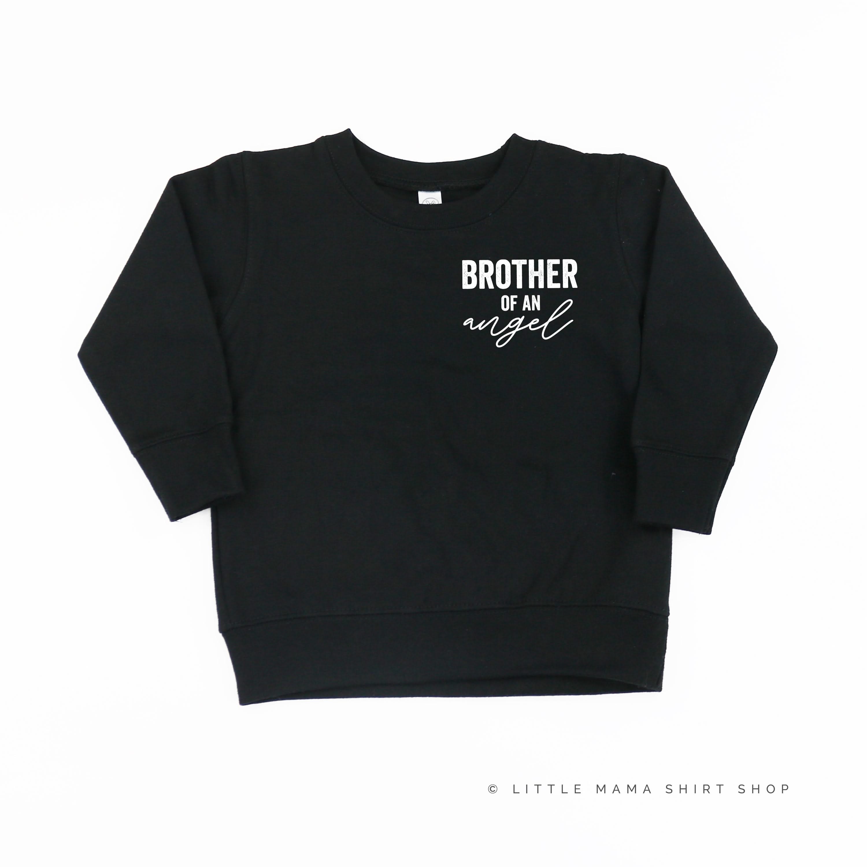 Brother of Angel(s) - Child Sweater Little Mama Shirt Shop