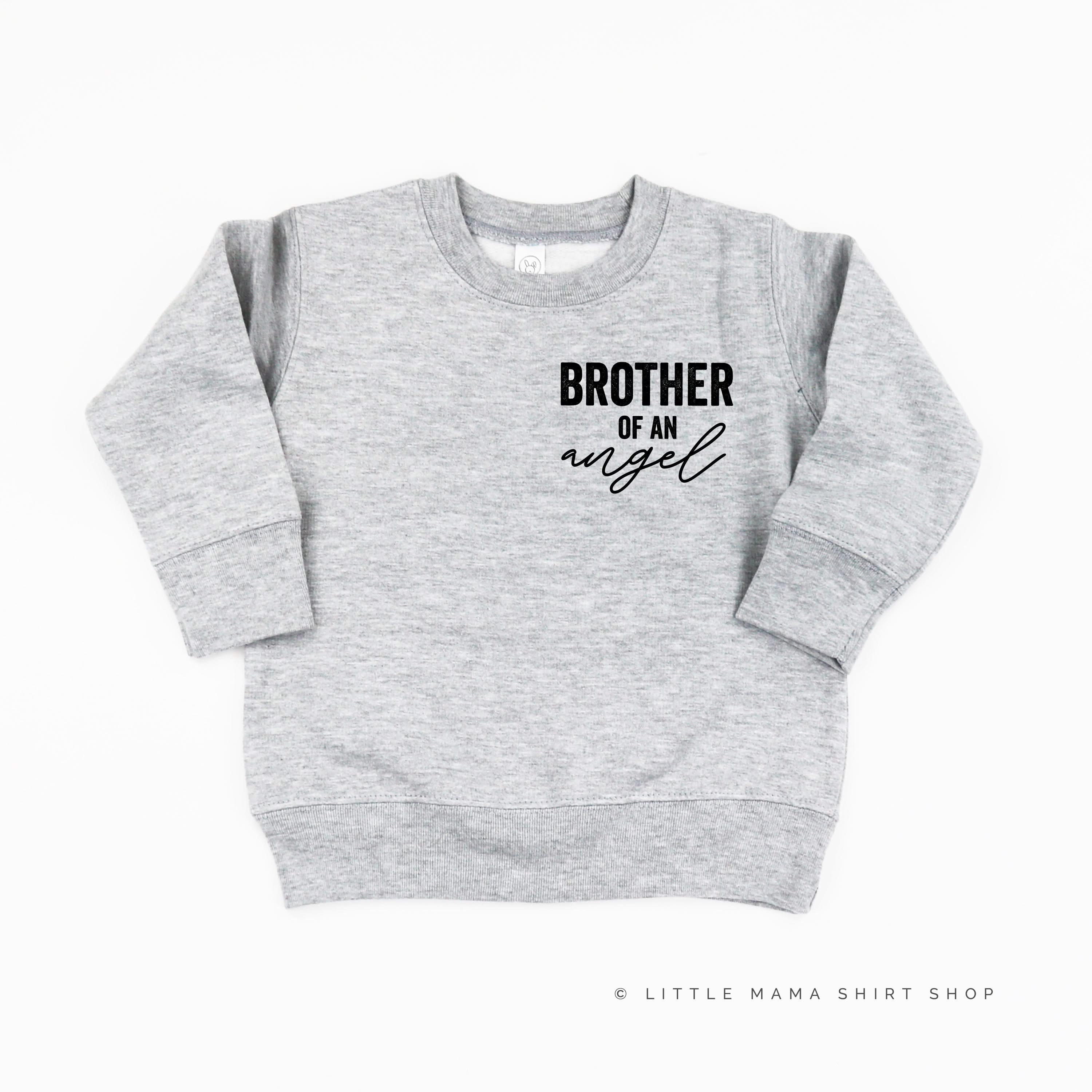 Brother of Angel(s) - Child Sweater Little Mama Shirt Shop