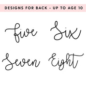 BIRTHDAY GIRL - NEW CURSIVE - Child Shirt Little Mama Shirt Shop