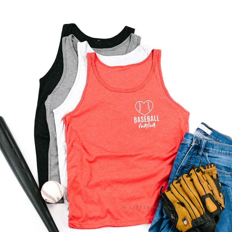 Baseball Mama - Pocket Design - Unisex Jersey Tank