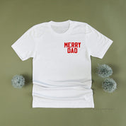 Merry Dad (pocket) - Unisex Tee Little Mama Shirt Shop