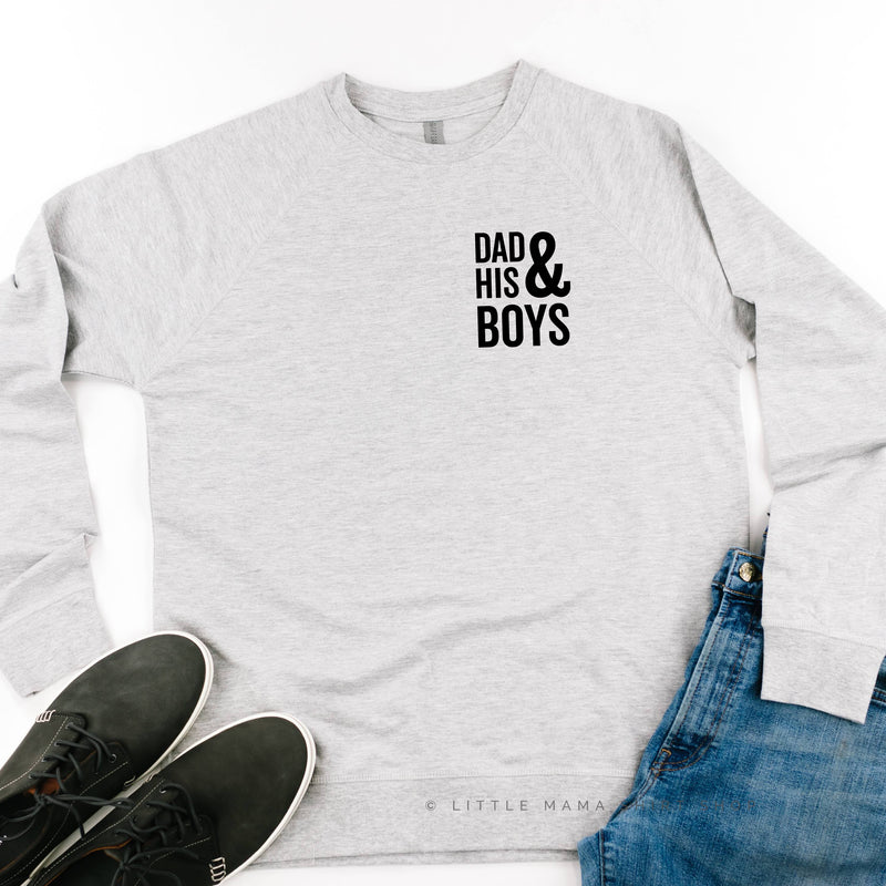 Dad + His Boys (Plural) - Lightweight Pullover Sweater