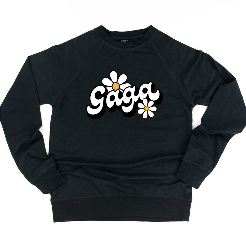 DAISY - GAGA - w/ Full Daisy on Back - Lightweight Pullover Sweater