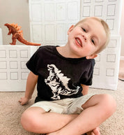 Godzilla - Hand Drawn Child Shirt Little Mama Shirt Shop