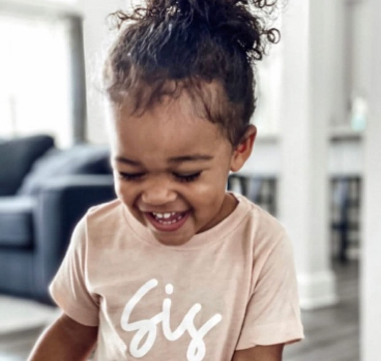 Sis - Cursive - Child Shirt Little Mama Shirt Shop