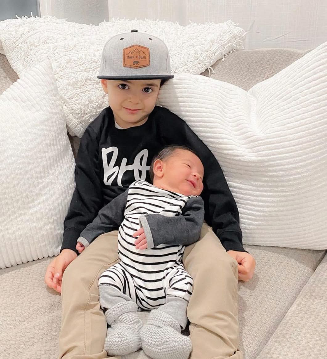 Bro - Cursive - Child Sweater Little Mama Shirt Shop