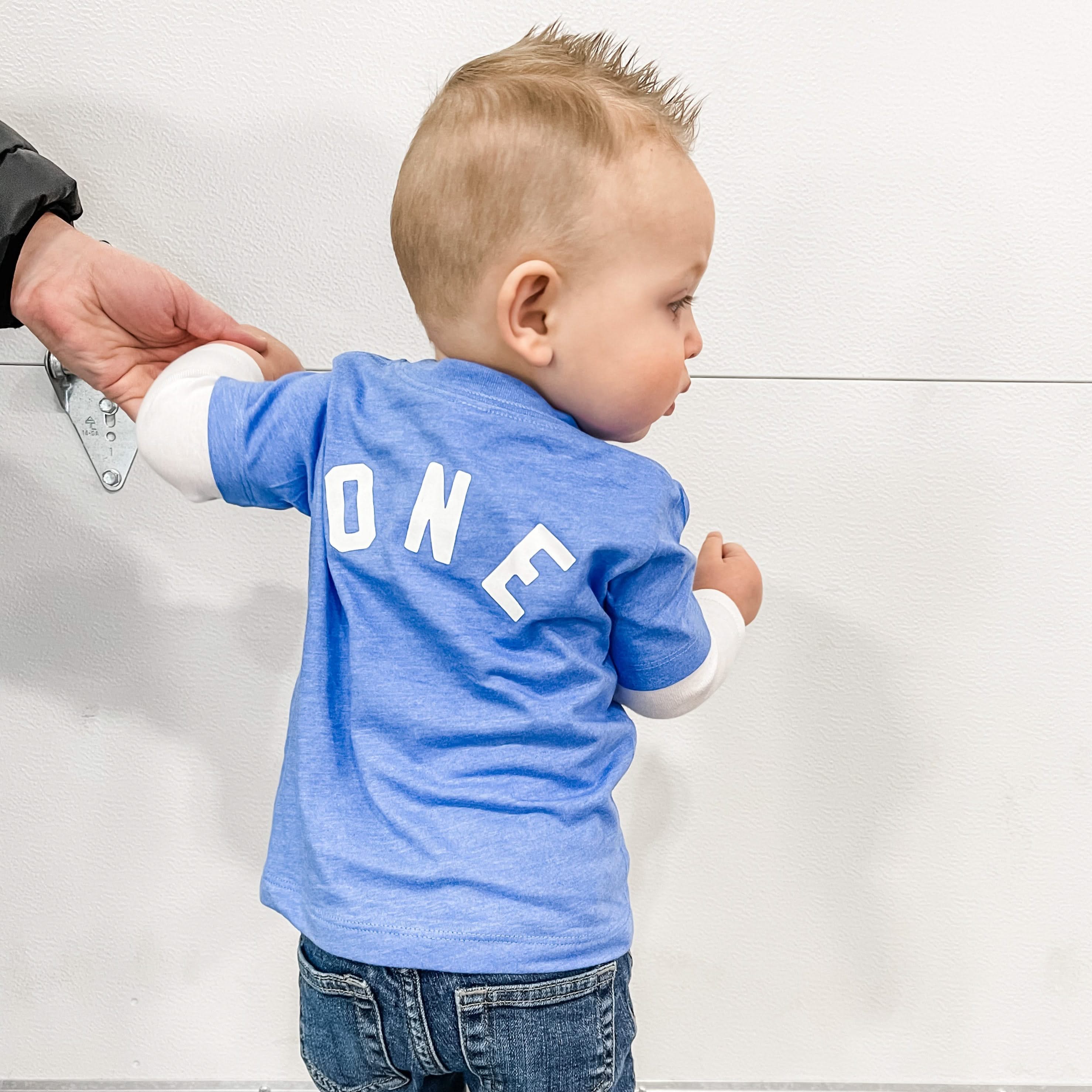 BIRTHDAY BOY - BLOCK FONT - Child Shirt Little Mama Shirt Shop