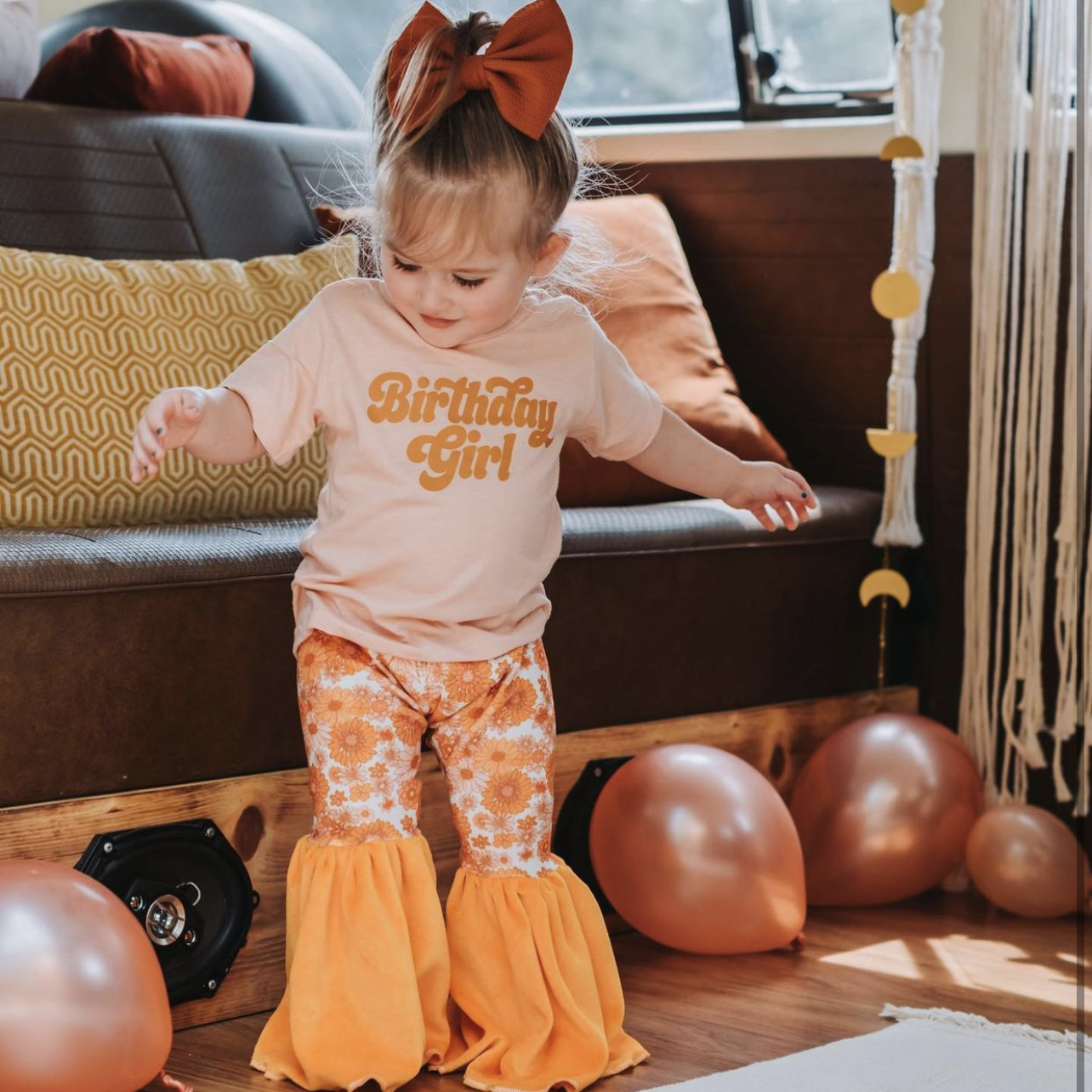 Birthday Girl (Retro) - Child Shirt Little Mama Shirt Shop