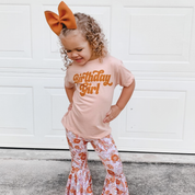 Birthday Girl (Retro) - Child Shirt Little Mama Shirt Shop