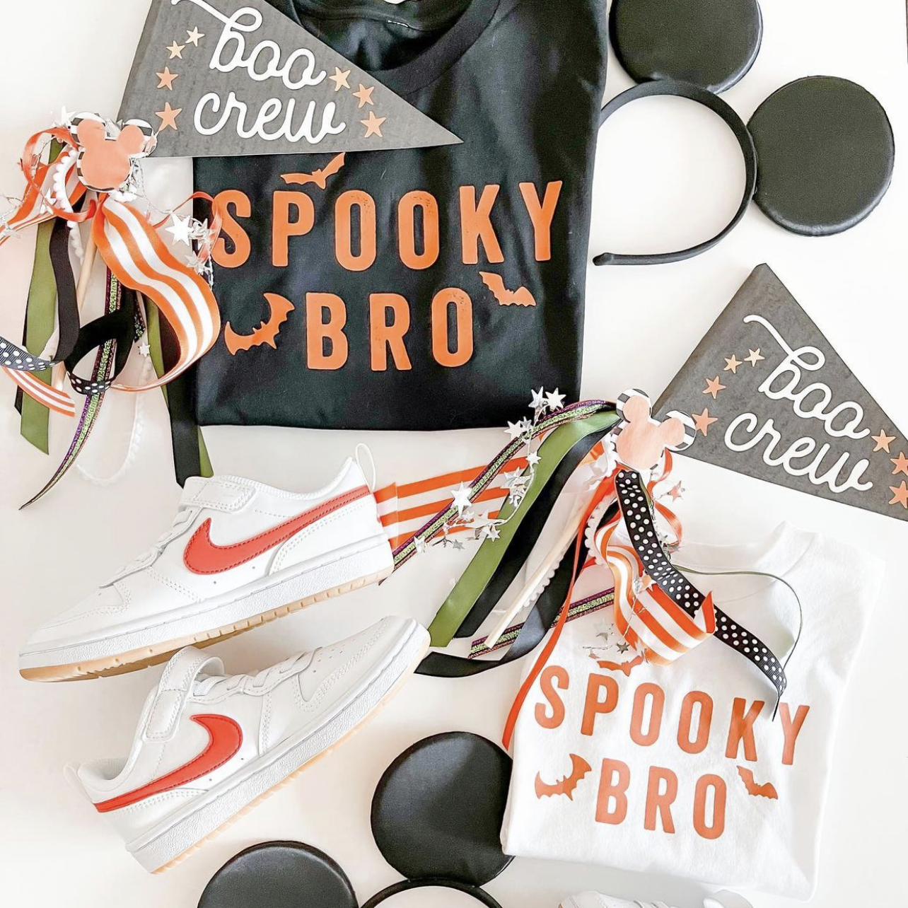 SPOOKY BRO - Short Sleeve Child Shirt Little Mama Shirt Shop